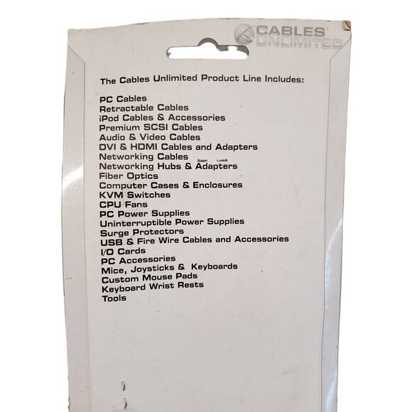 10 Foot USB 2.0 A Extension Cable Female to Male Cables Unlimited NEW - Picture 5 of 8